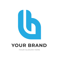 Set of Letter LB, BL, L, B Logo Design Collection, Initial Monogram Logo, Modern Alphabet Letter LB, BL, L, B Unique Logo Vector Template Illustration for Business Branding.