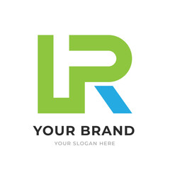 Set of Letter LR, RL, R, L Logo Design Collection, Initial Monogram Logo, Modern Alphabet Letter LR, RL, R, L Unique Logo Vector Template Illustration for Business Branding.