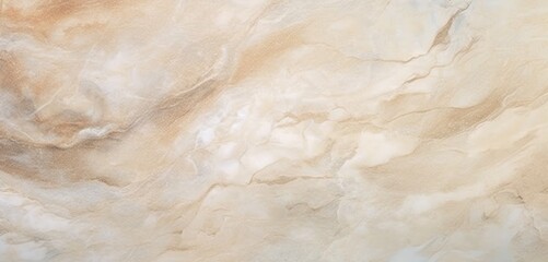 Obraz premium Immerse yourself in the tranquil beauty of a marble texture background, characterized by gentle swirls of beige and cream, creating an ideal backdrop for a calming and stylish wallpaper.