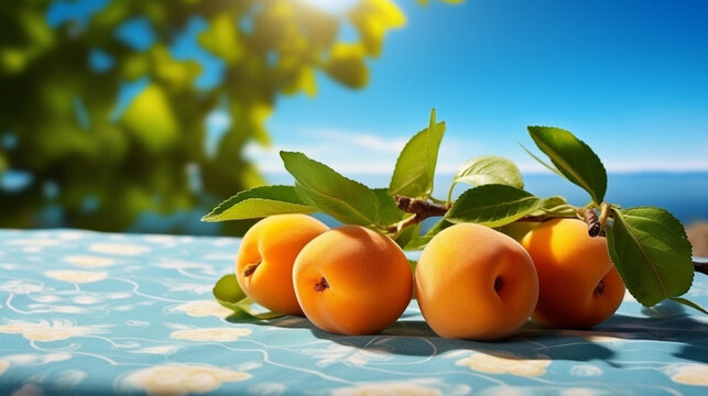 oranges on the tree HD 8K wallpaper Stock Photographic Image 