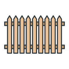 Fence icon vector design templates simple and modern