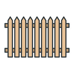 Fence icon vector design templates simple and modern