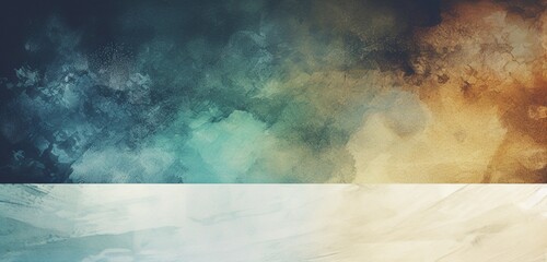 Immerse yourself in the interplay of textures and colors with a rough texture background featuring gradients of white, green, golden, and blue, 