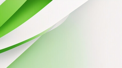 古い色あせたヴィンテージデザインに緑の水彩グランジボーダーを持つ白い背景テクスチャ、白い中心を持つエレガントなパステルグリーンのストライプ - obrazy, fototapety, plakaty