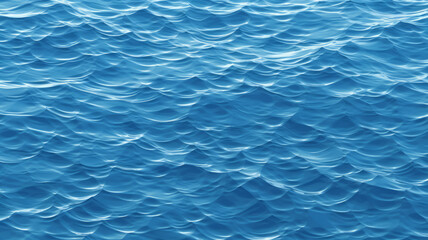 Azure Serenity: Rippling Water Patterns in Sunlit Blue