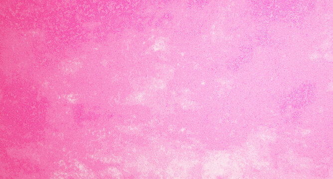 Rough skin grunge wall background, pink gradient or watercolor painting