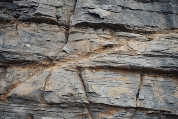 Close-up of mountainous rough rock
