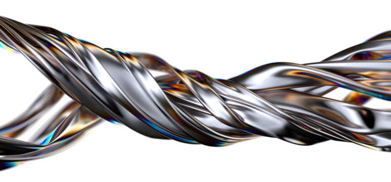 Chromatic Splendor: A Mesmerizing 3D Display of Colors