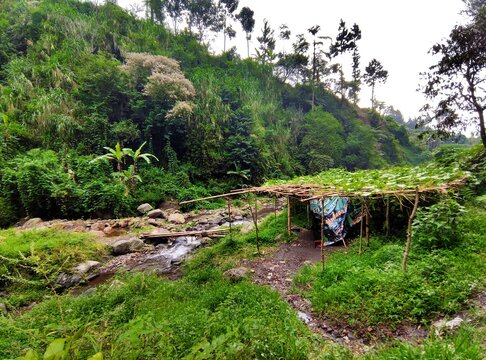 Tegal Guci Waterfall offers a panorama and natural charm that is still beautiful and cool
