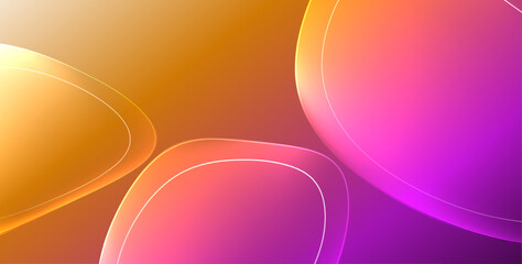 Modern creative geometric abstract background design