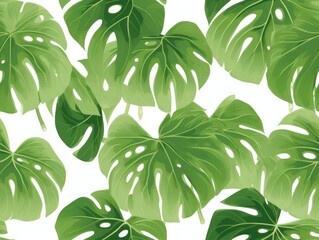 leaf seamless pattern