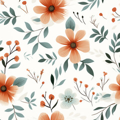 Repeated pattern for wallpaper
