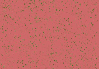 Red and Green Snow Speckled Wallpaper Vector Illustration Holiday