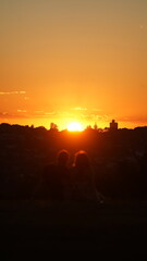 Fototapeta premium Romantic sunset in Sydney
