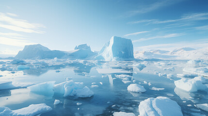 Fototapeta na wymiar Iceberg