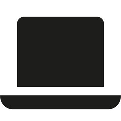 Laptop Bold Icon