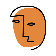 Henry Mattise art vector flat design