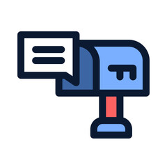 Fototapeta premium Mail Box Icon