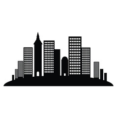 Obraz premium city skyline vector