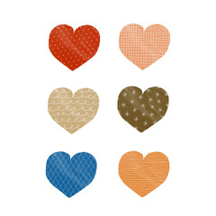 さまざまなハート　セット