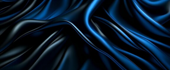 Fototapeta premium black silk background