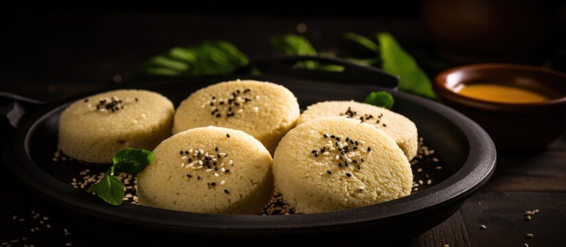 Healthier idli recipe made with foxtail millets and urad dal.