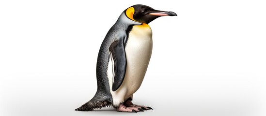 Penguin native to Galapagos Islands. - obrazy, fototapety, plakaty