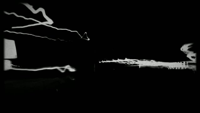 Grunge rough surface Textures. White grunge over black. Vintage dark background. Video effect 