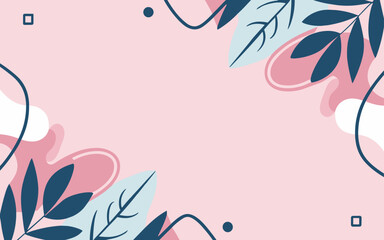 Floral background, Abstract. Good for fashion fabrics, postcards, email header, wallpaper, banner, events, covers, advertising, and more. Valentine's day, women's day, mother's day background.