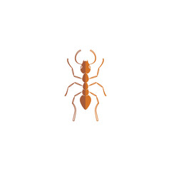 Ant Logo vector illustration template design