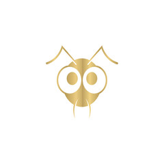 Ant Logo vector illustration template design