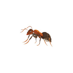 Ant Logo vector illustration template design