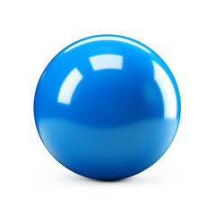 Blue bowling ball isolated on transparent background, ai technology - obrazy, fototapety, plakaty