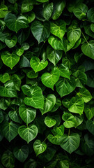Fototapeta na wymiar Nature green leaf background and textured Leaves illustration
