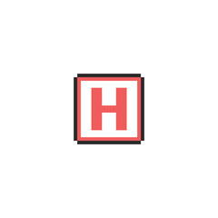 this hospital icon in pixel art with simple color and white background ,this item good for presentations,stickers, icons, t shirt design,game asset,logo and your project.