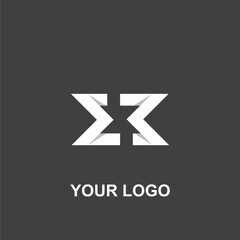 minimalist fence logo