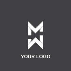 minimalist m logo