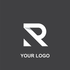 minimalist r logo