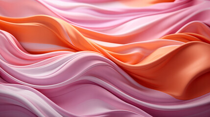 Fototapeta na wymiar Luxury silk satin textured fabric pattern background wallpaper