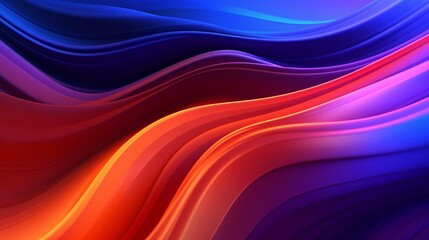 Obraz premium Abstract color gradient Ai Generative