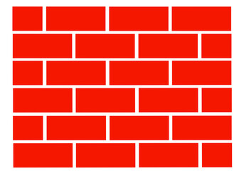 red brick wall