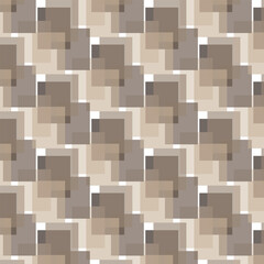 Simple geometric texture of rectangular brown elements.