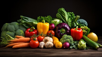 Nutrient-rich vegetables, the foundation of a balanced diet