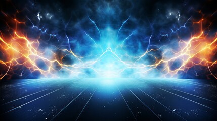 Showcase the fierce competition and the determination to succeed in a contest with this electrifying background