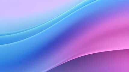 Abstract wavy neon blue and purple background, Vibrant color.