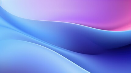 Abstract wavy neon blue and purple background, Vibrant color.