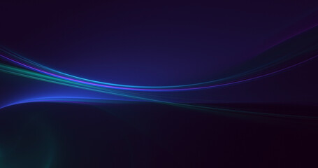 3D manual rendering abstract fractal light background