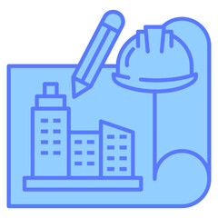 Obraz premium Urban Architecture Icon