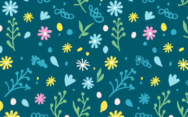 Floral background, Abstract. Good for fashion fabrics, postcards, email header, wallpaper, banner, events, covers, advertising, and more. Valentine's day, women's day, mother's day background.