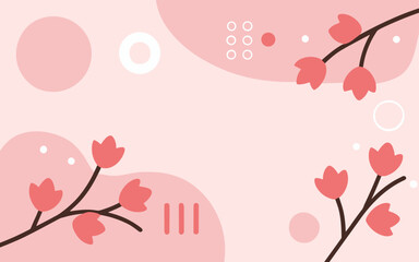 Abstract background poster. Good for fashion fabrics, postcards, email header, wallpaper, banner, events, covers, advertising, and more. Valentine's day, women's day, mother's day background.